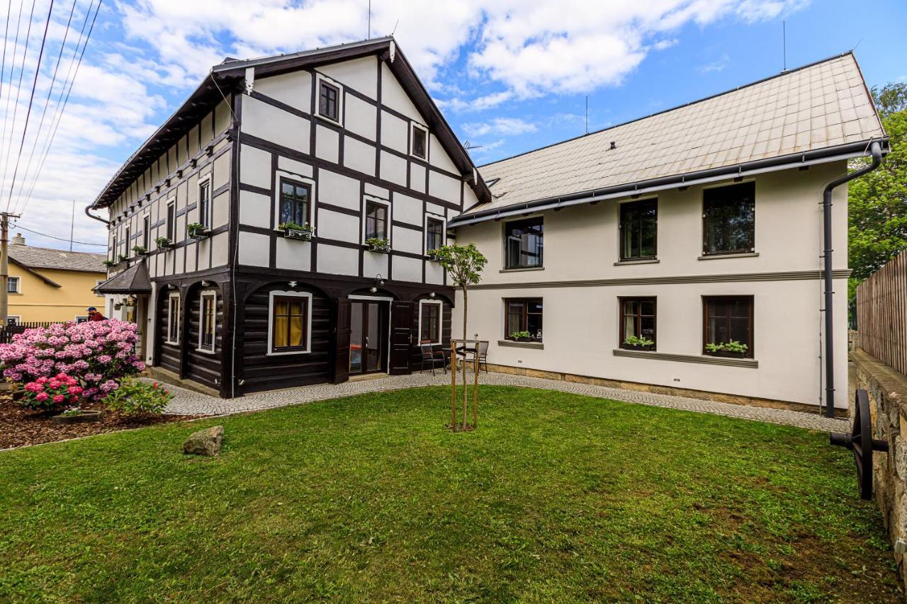 Apartmany Jozak Arnoltice u Decina Exteriör bild